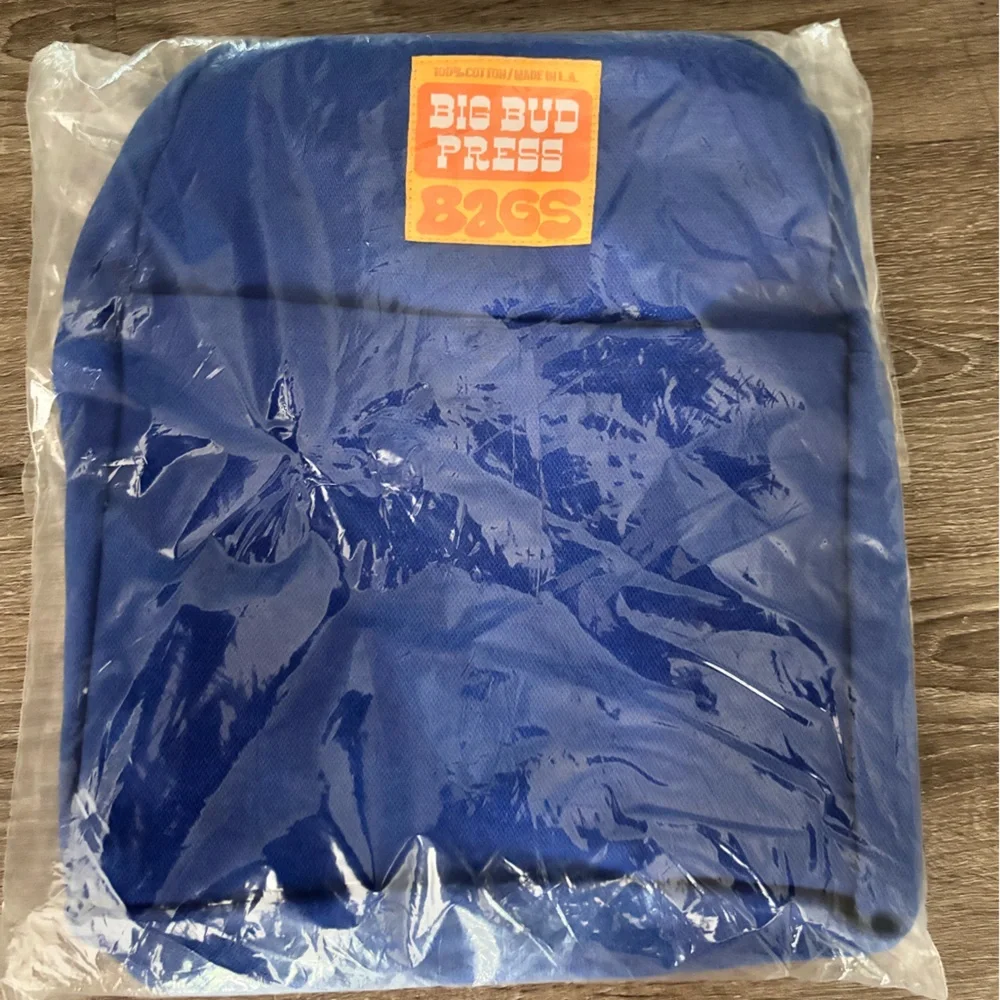 NEW Big Bud Press Mini Backpack, Royal Blue — sealed - Picture 2 of 4